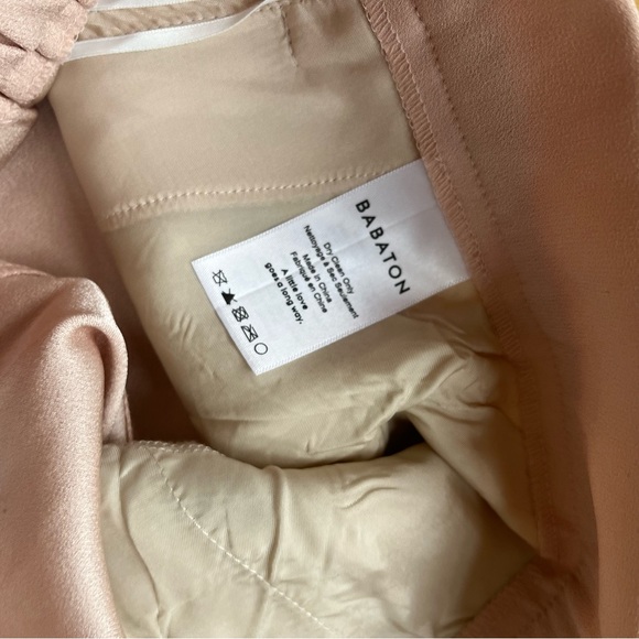 Pink Cohen Pant with White Stripes - Picture 3 of 5